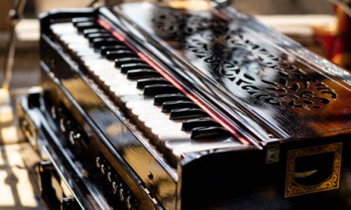 Harmonium - an Indian classical musical instrument